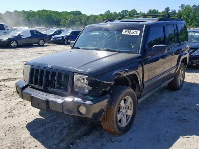 1J8HG48K06C245618 - 2006 JEEP COMMANDER 黑色 照片 2