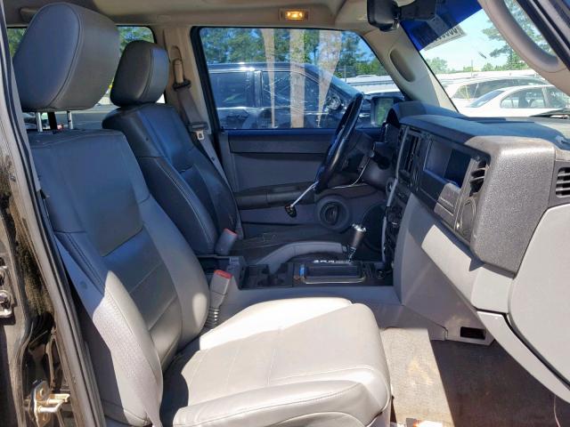 1J8HG48K06C245618 - 2006 JEEP COMMANDER 黑色 照片 5