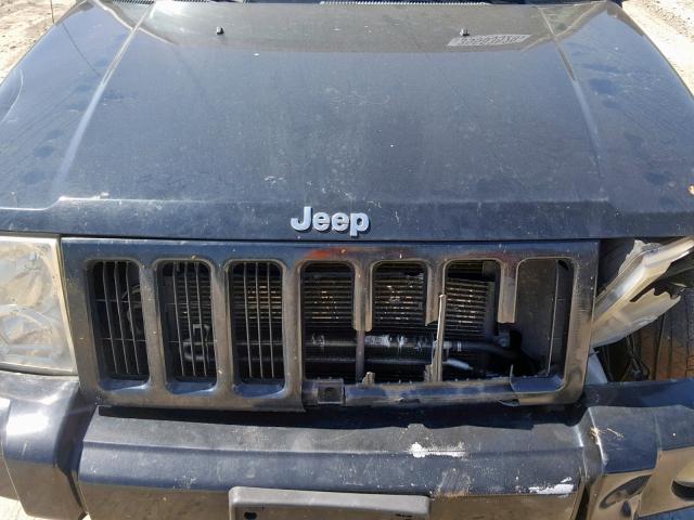1J8HG48K06C245618 - 2006 JEEP COMMANDER 黑色 照片 7