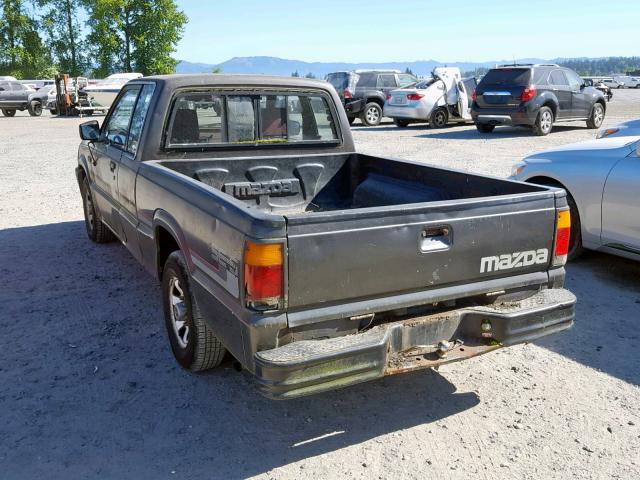 JM2UF3139H0176773 - 1987 MAZDA B2200 CAB GRAY photo 3