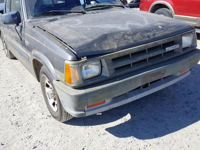 JM2UF3139H0176773 - 1987 MAZDA B2200 CAB GRAY photo 9