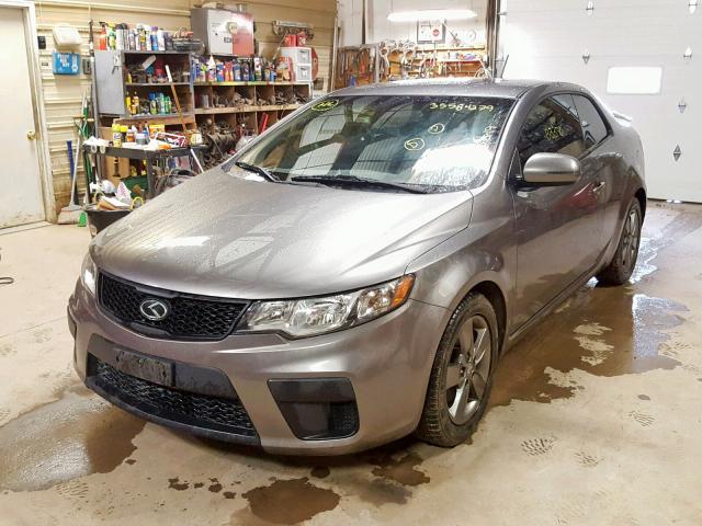 KNAFU6A20C5568786 - 2012 KIA FORTE EX CHARCOAL photo 2