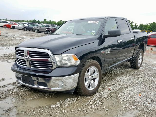 1C6RR6LT8DS650816 - 2013 RAM 1500 SLT BLACK photo 2