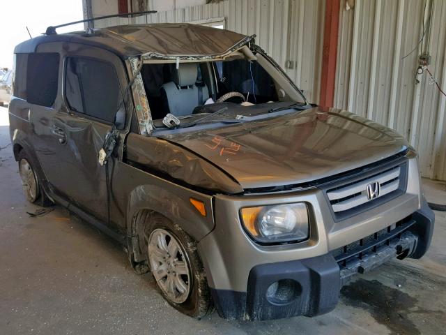 5J6YH28777L016031 - 2007 HONDA ELEMENT EX GRAY photo 1