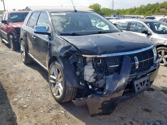 2LMDJ8JC0ABJ33119 - 2010 LINCOLN MKX BLACK photo 1