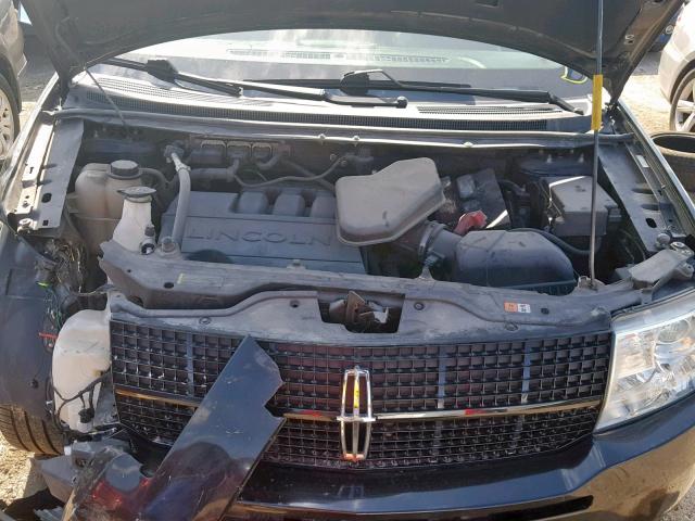 2LMDJ8JC0ABJ33119 - 2010 LINCOLN MKX BLACK photo 7