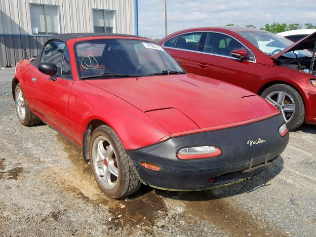 JM1NA3515M1223446 - 1991 MAZDA MX-5 MIATA RED photo 1