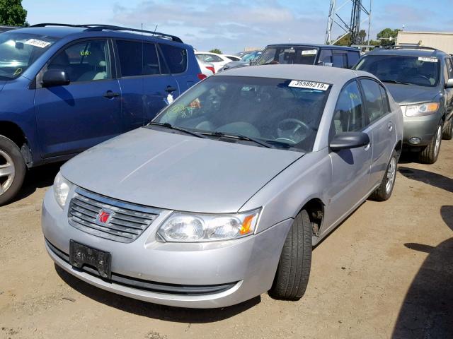 1G8AJ55F27Z126808 - 2007 SATURN ION LEVEL SILVER photo 2