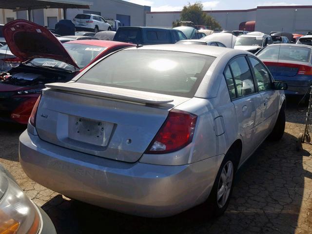 1G8AJ55F27Z126808 - 2007 SATURN ION LEVEL SILVER photo 4