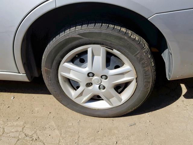 1G8AJ55F27Z126808 - 2007 SATURN ION LEVEL SILVER photo 9