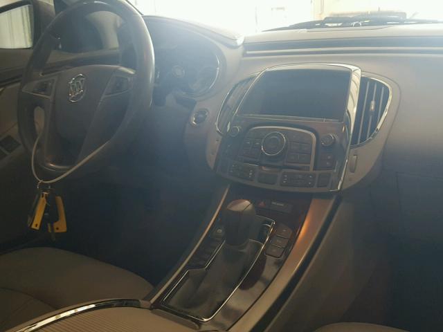 1G4GJ5E35CF194713 - 2012 BUICK LACROSSE T GOLD photo 9