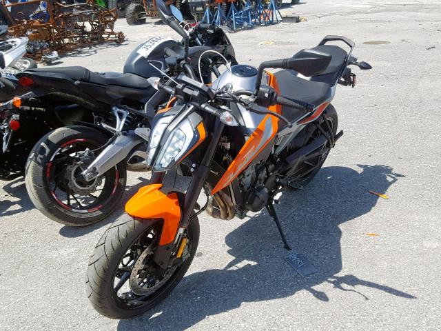 VBKTU6408KM739352 - 2019 KTM MOTORCYCLE ORANGE photo 2