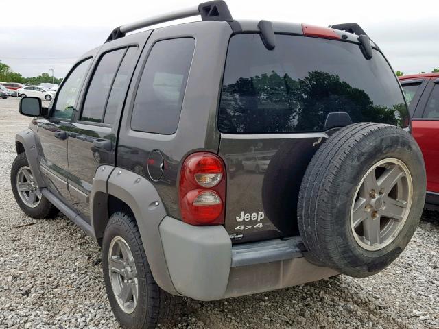 1J4GL38K06W181890 - 2006 JEEP LIBERTY RE GRAY photo 3