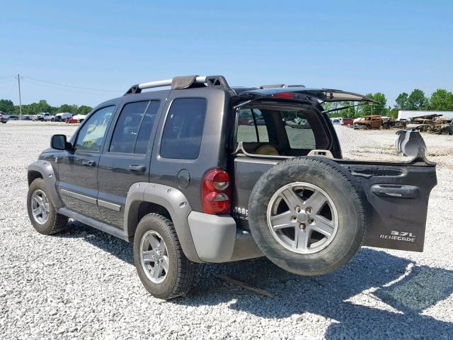 1J4GL38K06W181890 - 2006 JEEP LIBERTY RE GRAY photo 4