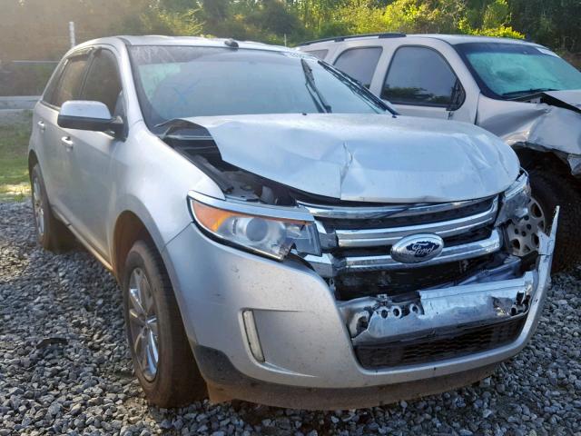 2FMDK3KC8DBB83281 - 2013 FORD EDGE LIMIT SILVER photo 1