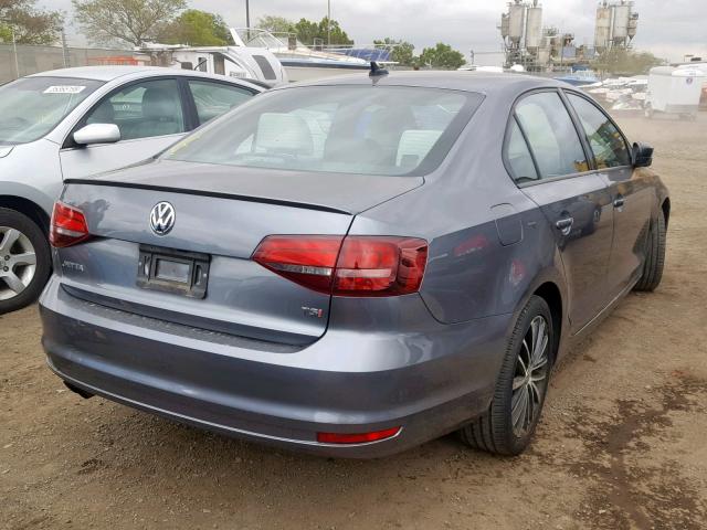 3VWD17AJ2GM231579 - 2016 VOLKSWAGEN JETTA SPOR GRAY photo 4