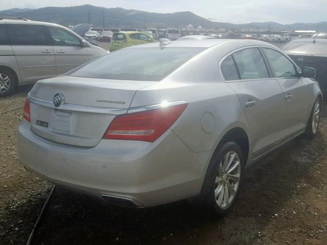 1G4GB5G31FF323867 - 2015 BUICK LACROSSE SILVER photo 4