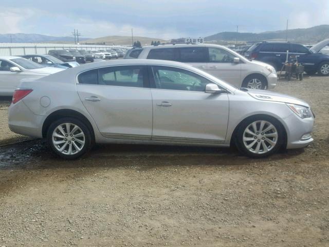 1G4GB5G31FF323867 - 2015 BUICK LACROSSE SILVER photo 9