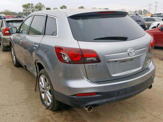 JM3TB3DA4D0422295 - 2013 MAZDA CX-9 GRAND SILVER photo 3