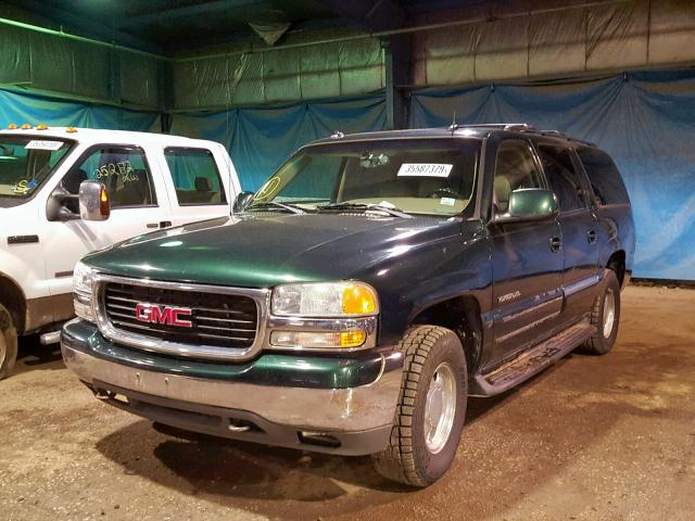 3GKFK16Z83G169557 - 2003 GMC YUKON XL K GREEN photo 2