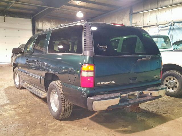 3GKFK16Z83G169557 - 2003 GMC YUKON XL K GREEN photo 3