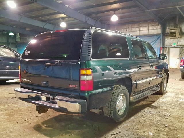 3GKFK16Z83G169557 - 2003 GMC YUKON XL K GREEN photo 4