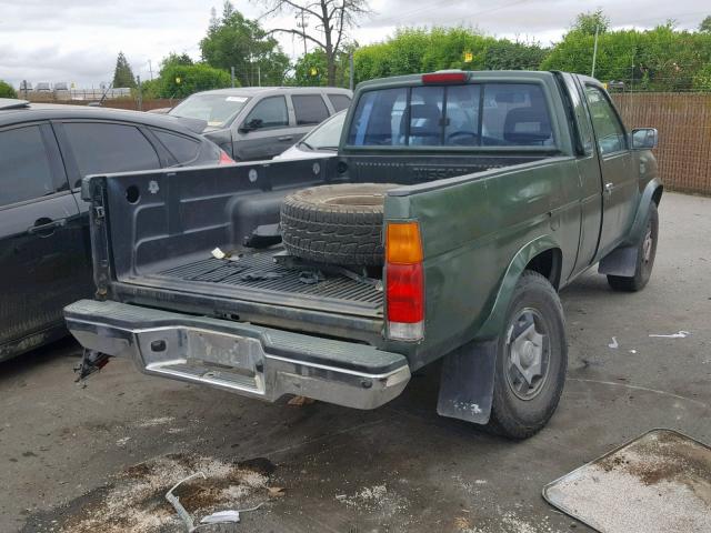 1N6HD16Y7RC367609 - 1994 NISSAN TRUCK KING GREEN photo 4