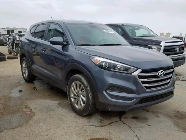 KM8J23A43HU330846 - 2017 HYUNDAI TUCSON SE BLUE photo 1