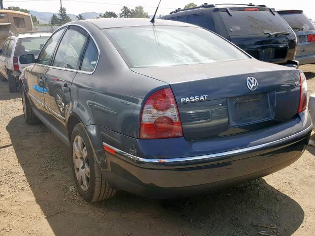 WVWRH63B63P194870 - 2003 VOLKSWAGEN PASSAT GLX 灰色 照片 3
