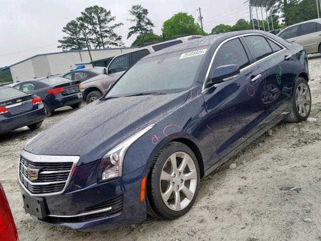 1G6AB5RA8F0143085 - 2015 CADILLAC ATS LUXURY BLACK photo 2