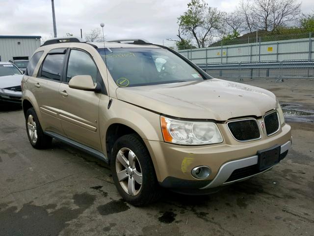 2CKDL73F166157613 - 2006 PONTIAC TORRENT GOLD photo 1