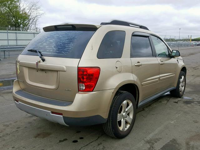 2CKDL73F166157613 - 2006 PONTIAC TORRENT GOLD photo 4