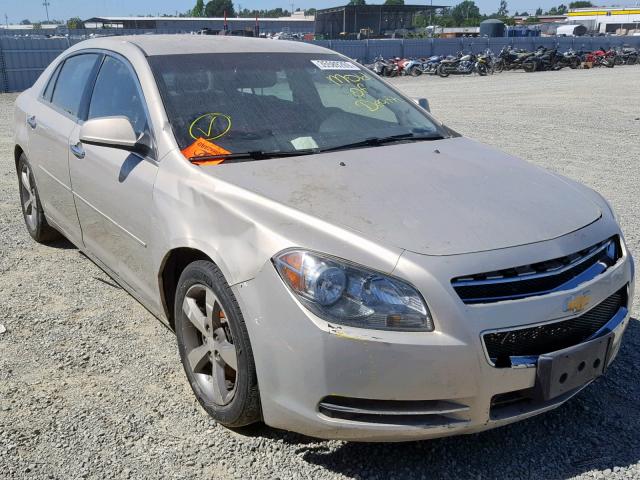 1G1ZC5E00CF290948 - 2012 CHEVROLET MALIBU 1LT BEIGE photo 1