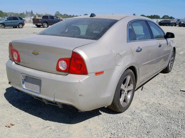 1G1ZC5E00CF290948 - 2012 CHEVROLET MALIBU 1LT BEIGE photo 4