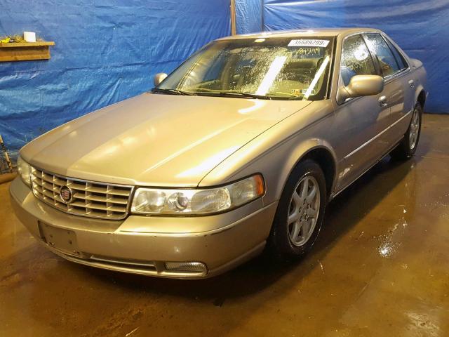 1G6KS54Y53U263827 - 2003 CADILLAC SEVILLE SL GOLD photo 2