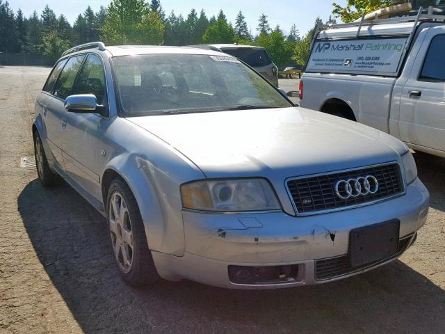 WAUXU64B12N074533 - 2002 AUDI S6 AVANT Q SILVER photo 1