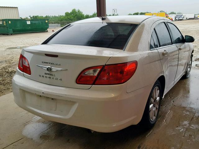 1C3LC46B29N521116 - 2009 CHRYSLER SEBRING LX WHITE photo 4