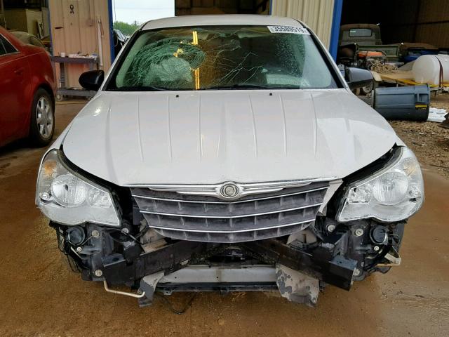 1C3LC46B29N521116 - 2009 CHRYSLER SEBRING LX WHITE photo 9