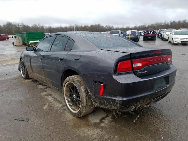 2C3CDXAT2DH626612 - 2013 DODGE CHARGER POLICE  photo 3