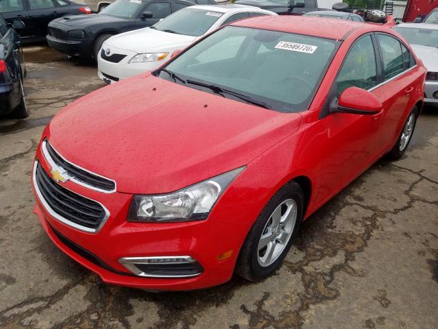 1G1PE5SB7G7124840 - 2016 CHEVROLET CRUZE LIMITED LT  photo 2