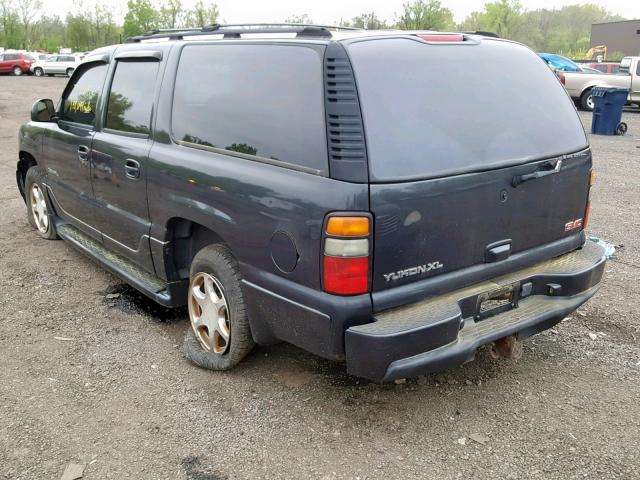 1GKFK66U64J149308 - 2004 GMC YUKON XL D BLACK photo 3