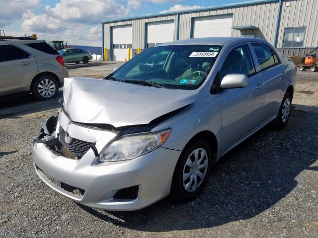 2T1BU4EE8AC534251 - 2010 TOYOTA COROLLA BASE  photo 2