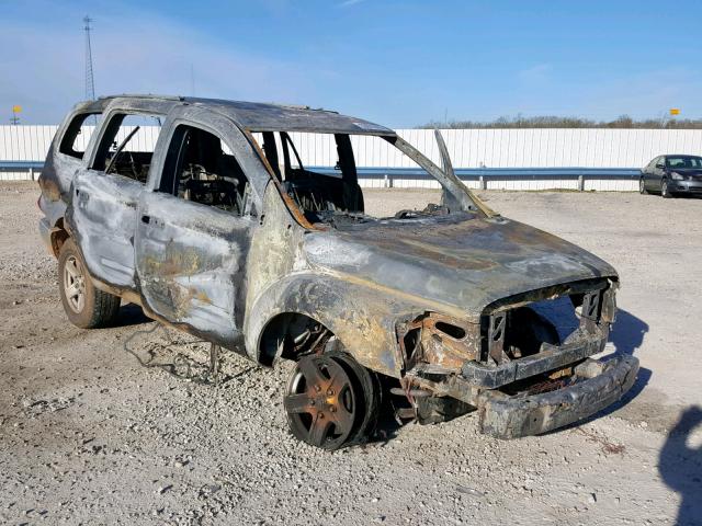 1D4HB48NX4F234463 - 2004 DODGE DURANGO SL BURN photo 1