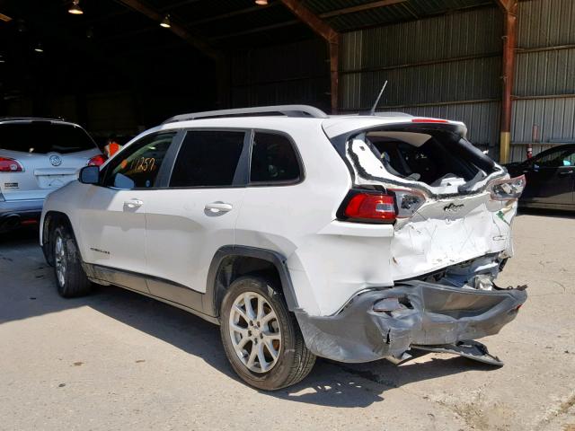 1C4PJLCBXFW617261 - 2015 JEEP CHEROKEE L WHITE photo 3