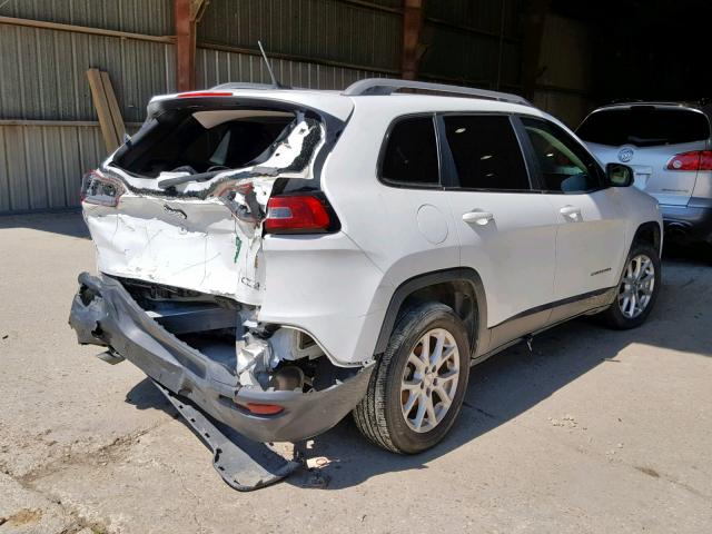 1C4PJLCBXFW617261 - 2015 JEEP CHEROKEE L WHITE photo 4