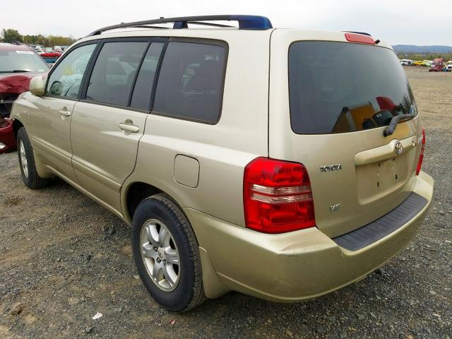 JTEGF21A330084007 - 2003 TOYOTA HIGHLANDER LIMITED  photo 3