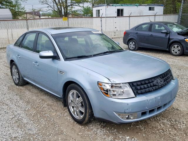 1FAHP24W48G150534 - 2008 FORD TAURUS SEL BLUE photo 1