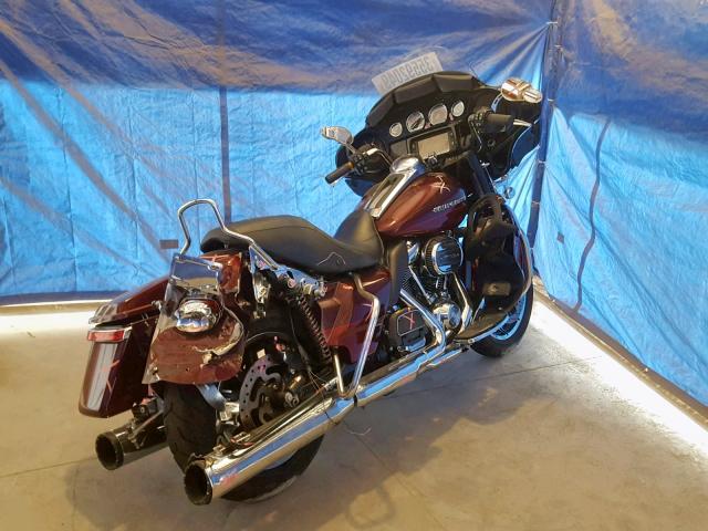 1HD1KED10HB617136 - 2017 HARLEY-DAVIDSON FLHTK ULTR BURGUNDY photo 4