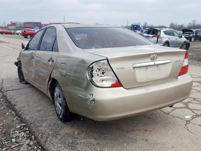 4T1BE32K52U077657 - 2002 TOYOTA CAMRY LE  photo 3
