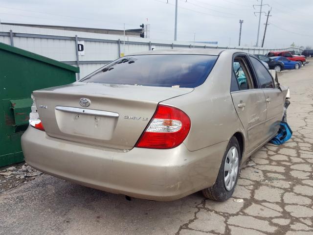 4T1BE32K52U077657 - 2002 TOYOTA CAMRY LE  photo 4